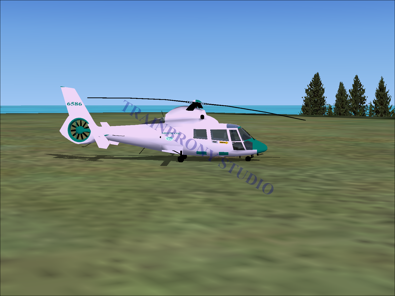 Mistmane Aerospatiale HH65 Dolphin (Digital Image) Digital Image