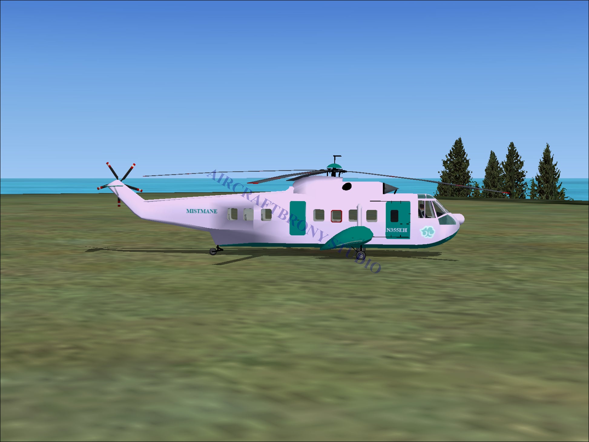 Mistmane Sikorsky S-61N (Digital Image) Digital Image