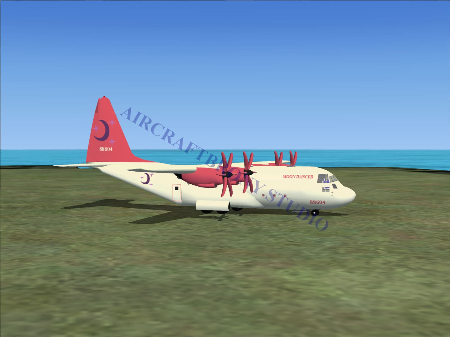 Moon Dancer Lockheed C-130 (Digital Image) Digital Image