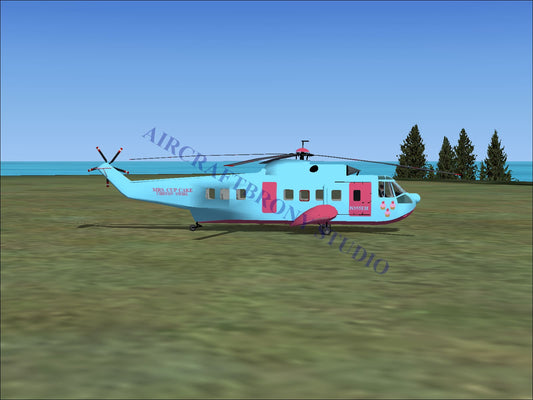 Mrs. Cup Cake Sikorsky S-61N (Digital Image) Digital Image