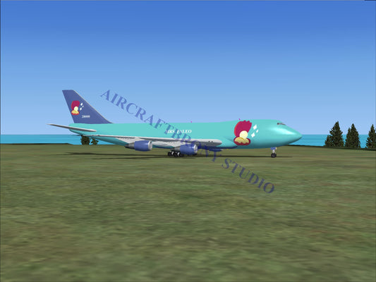 Mrs. Paleo Boeing 747-200 (Digital Image) Digital Image