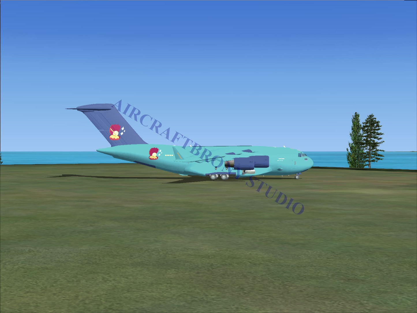 Mrs. Paleo Boeing C-17 (Digital Image) Digital Image