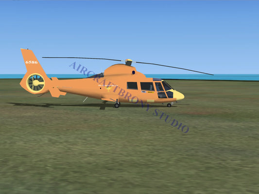 Ms. Harshwhinny Aerospatiale HH65 Dolphin (Digital Image) Digital Image