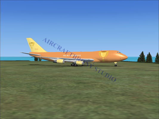 Ms. Harshwhinny Boeing 747-200 (Digital Image) Digital Image
