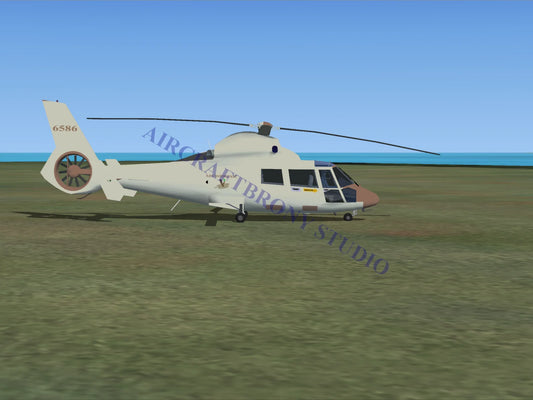 Mudbriar Aerospatiale HH65 Dolphin (Digital Image) Digital Image