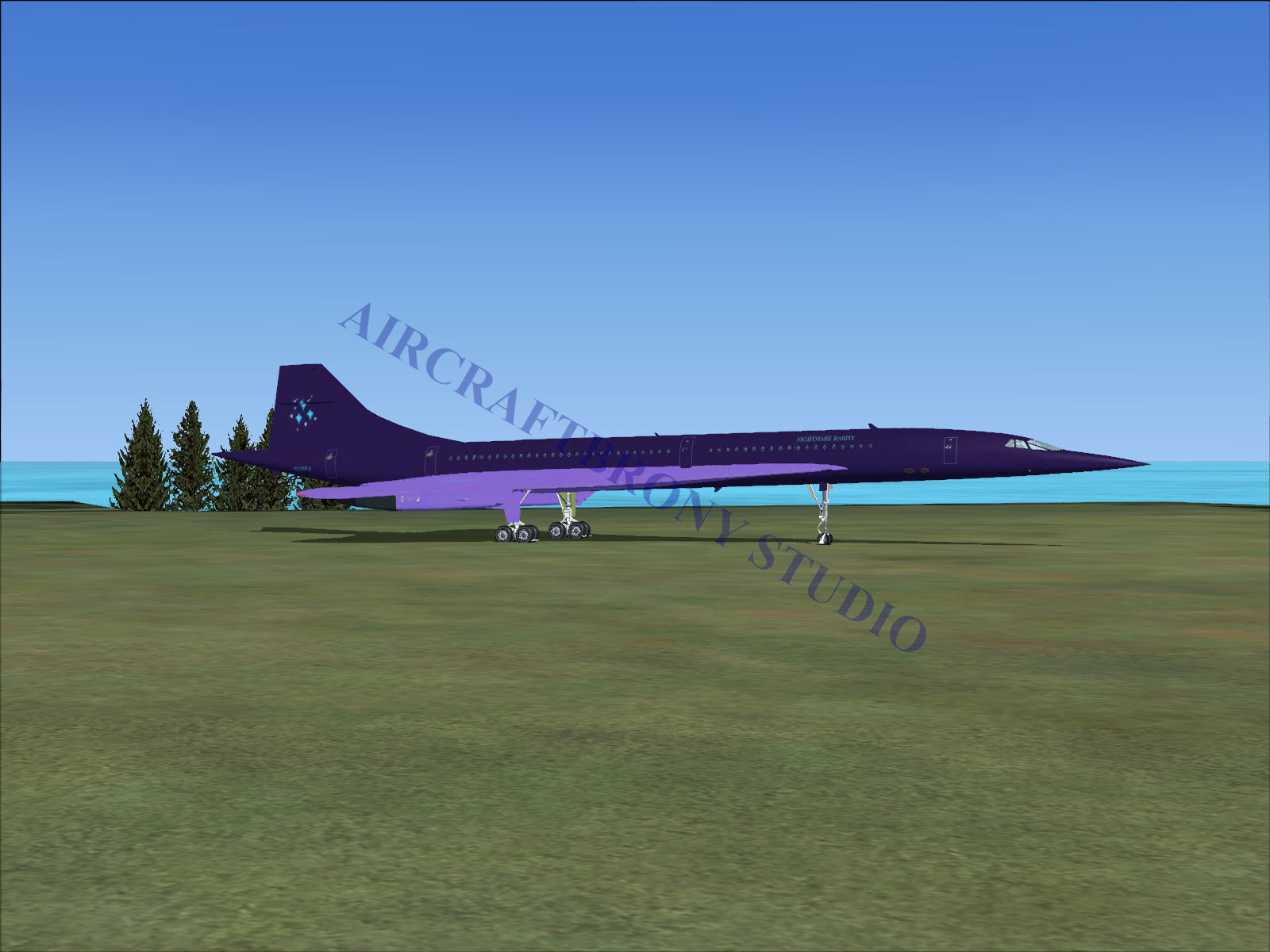 Nightmare Rarity Aerospatiale Concorde (Digital Image) Digital Image
