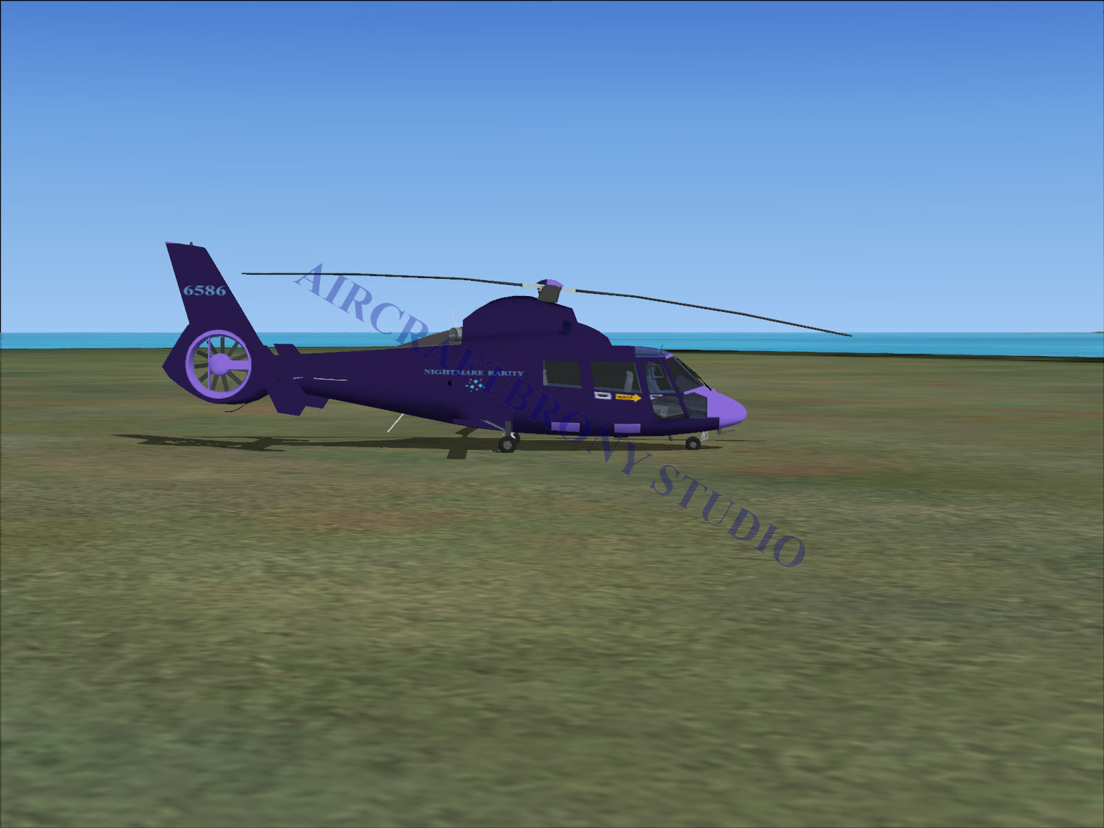 Nightmare Rarity Aerospatiale HH65 Dolphin (Digital Image) Digital Image