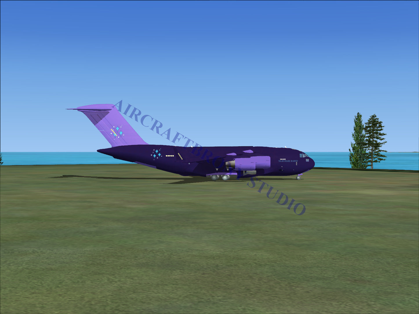 Nightmare Rarity Boeing C-17 (Digital Image) Digital Image