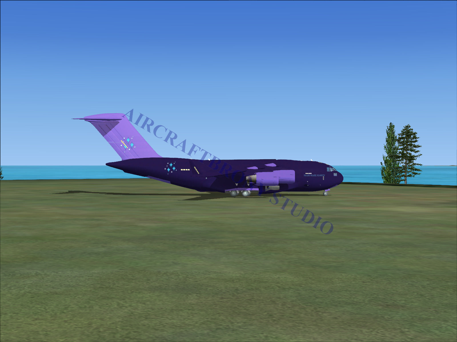 Nightmare Rarity Boeing C-17 (Digital Image) Digital Image