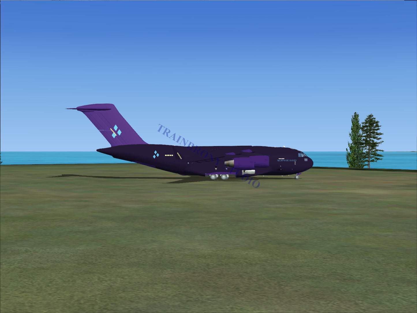 Nightmare Rarity Boeing C-17 (Digital Image) Digital Image