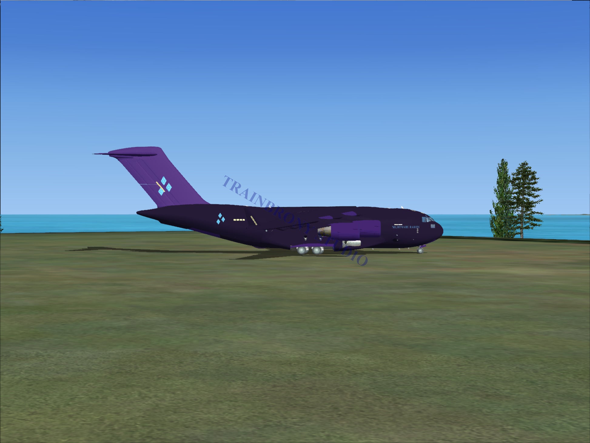 Nightmare Rarity Boeing C-17 (Digital Image) Digital Image