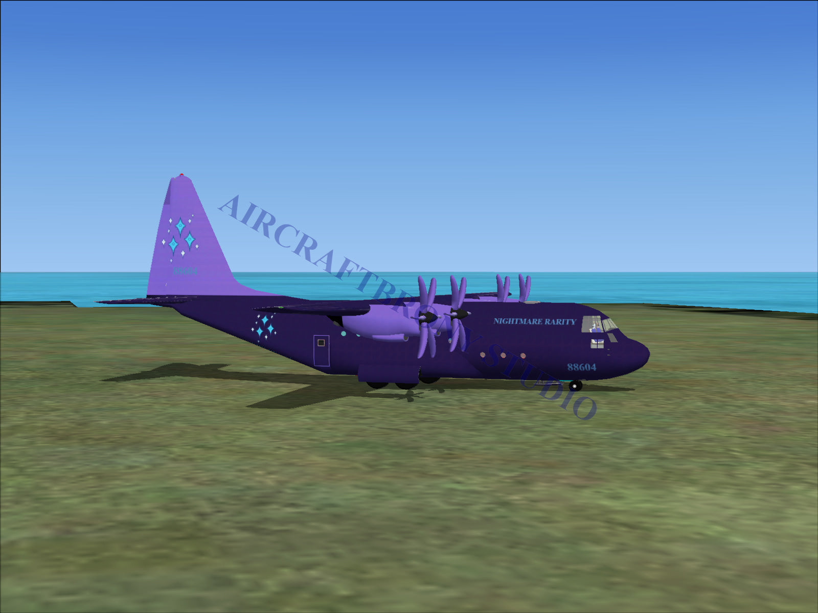 Nightmare Rarity Lockheed C-130 (Digital Image) Digital Image