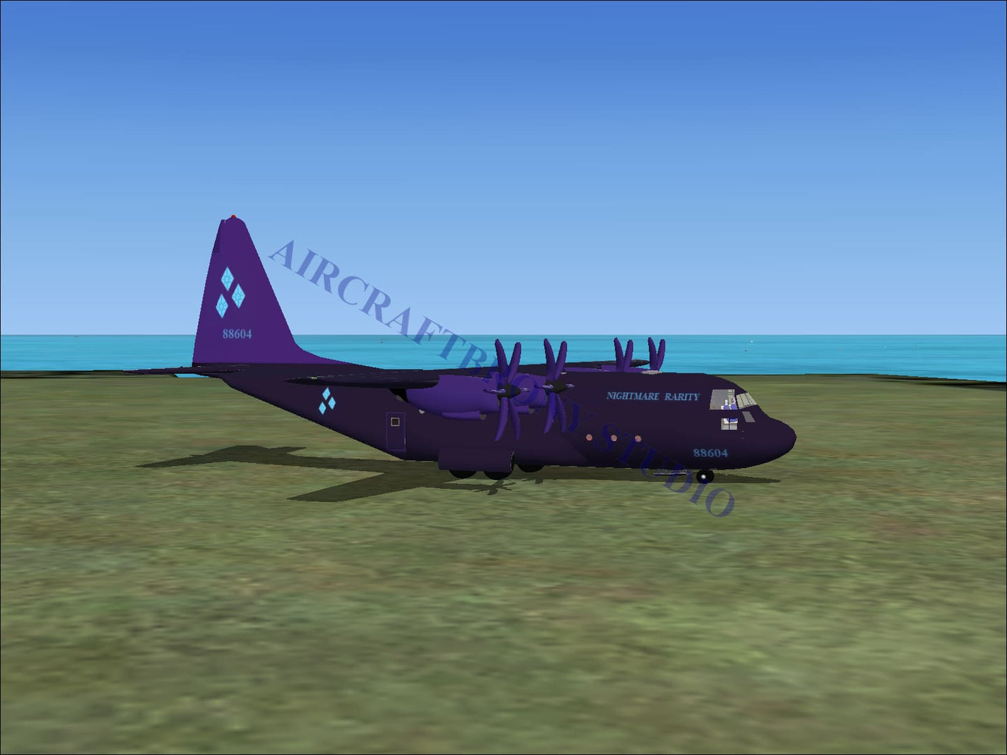 Nightmare Rarity Lockheed C-130 (Digital Image) Digital Image