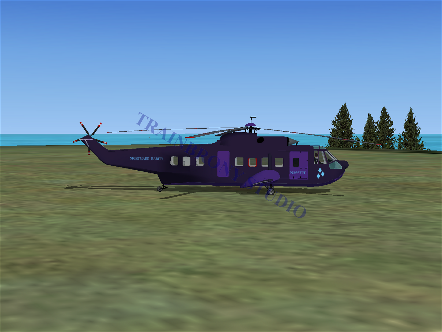 Nightmare Rarity Sikorsky S-61N (Digital Image) Digital Image