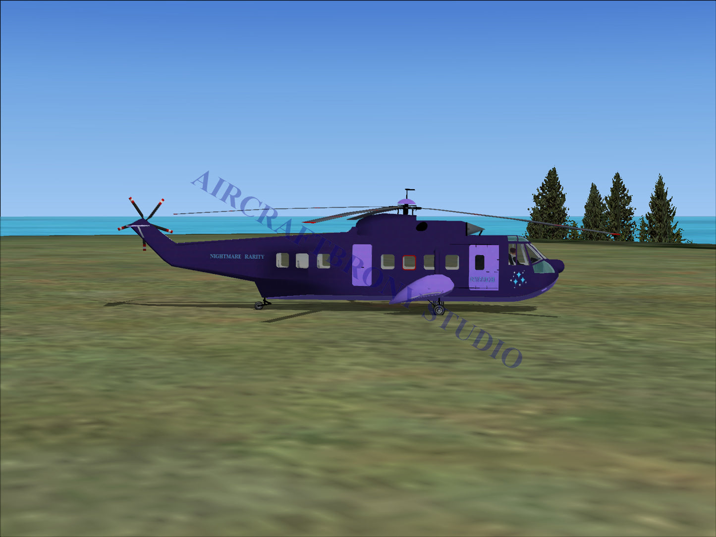 Nightmare Rarity Sikorsky S-61N (Digital Image) Digital Image