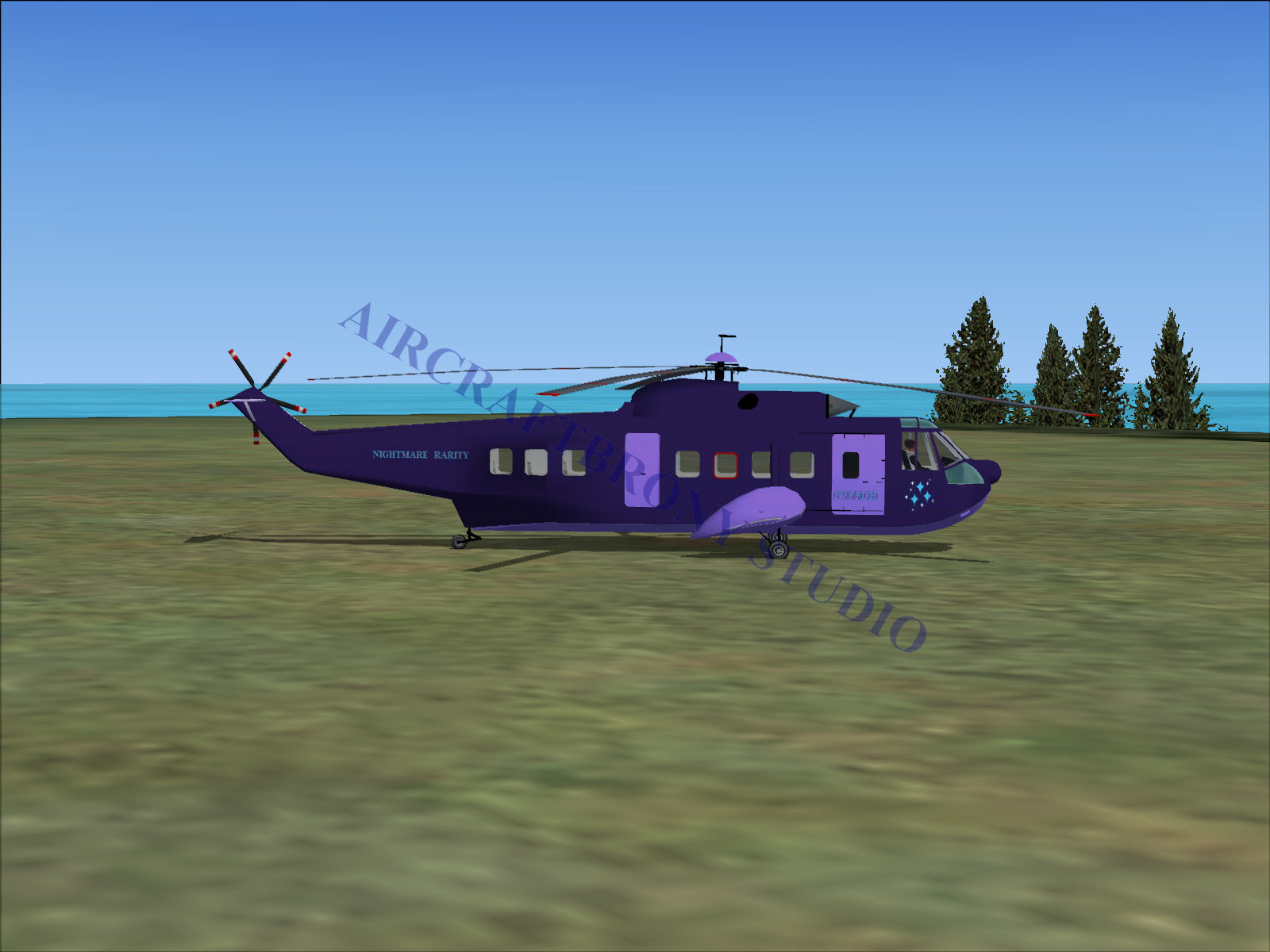 Nightmare Rarity Sikorsky S-61N (Digital Image) Digital Image