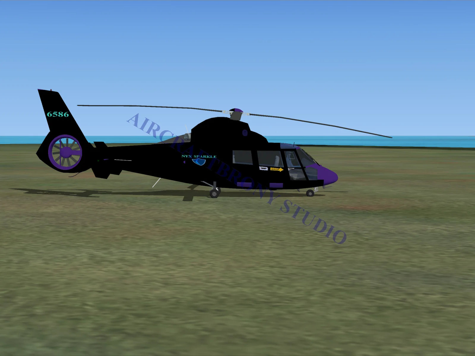 Nyx Sparkle Aerospatiale HH65 Dolphin (Digital Image) Digital Image