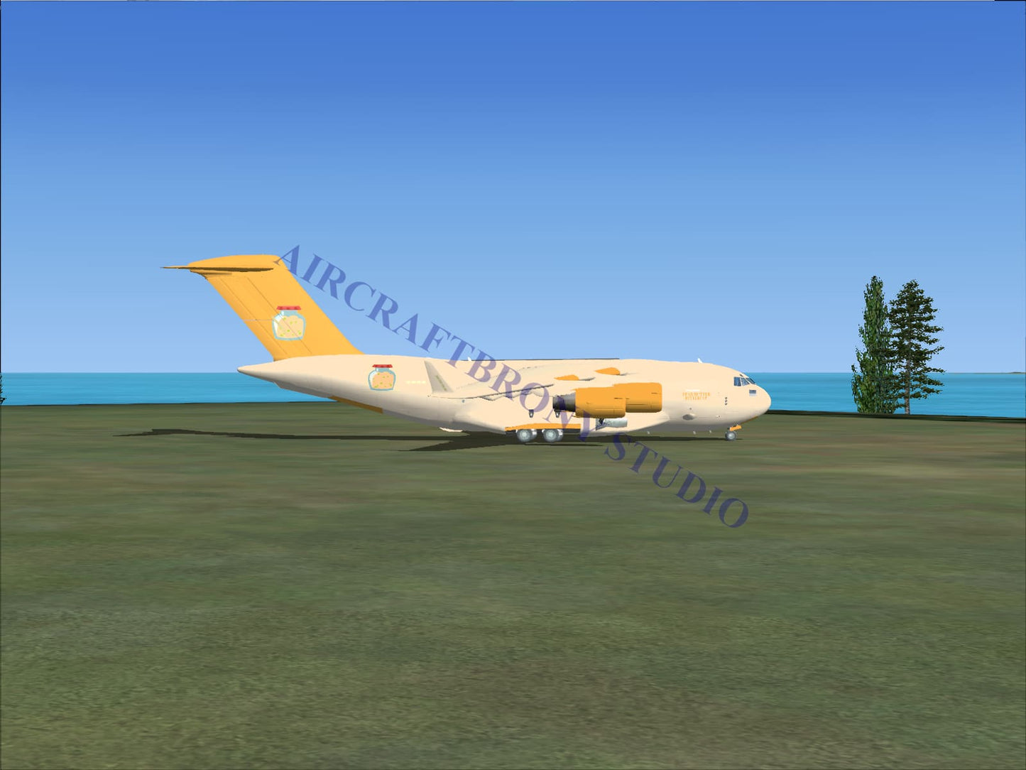 Pear Butter Boeing C-17 (Digital Image) Digital Image