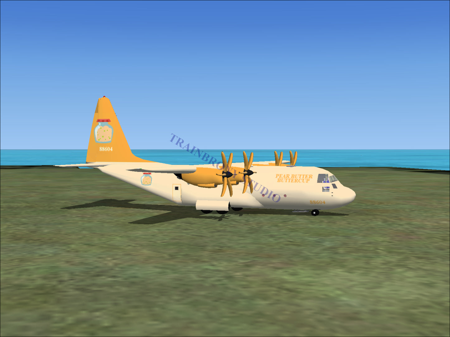 Pear Butter Lockheed C-130 (Digital Image) Digital Image