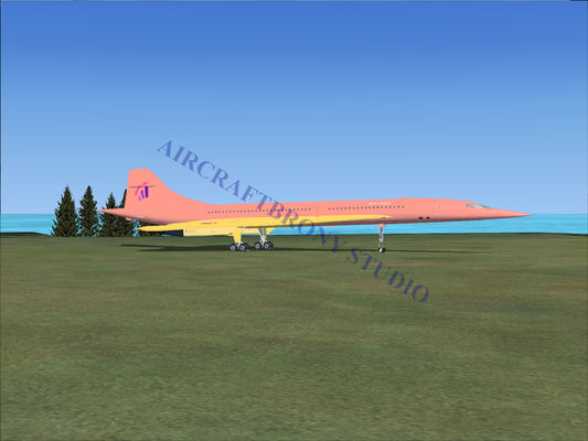 Phyllis Cloverleaf Aerospatiale Concorde (Digital Image) Digital Image