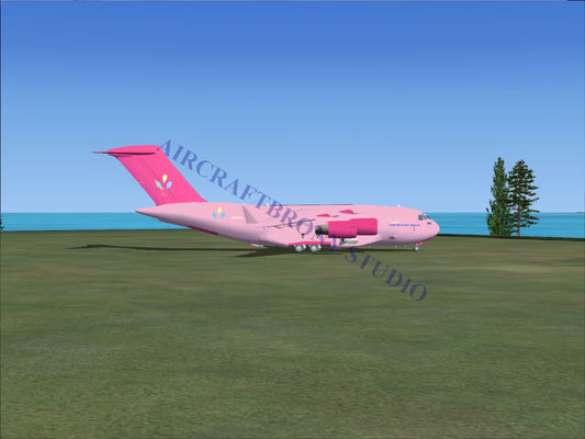 Pinkie Pie’s Party Boeing C-17 (Digital Image) Digital Image