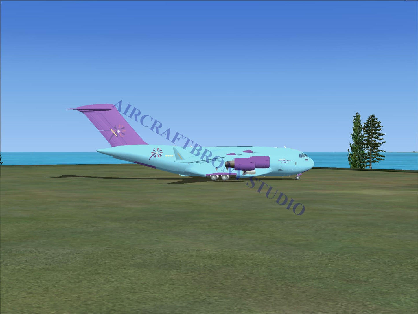 Pippsqueaks (Glory) Boeing C-17 (Digital Image) Digital Image