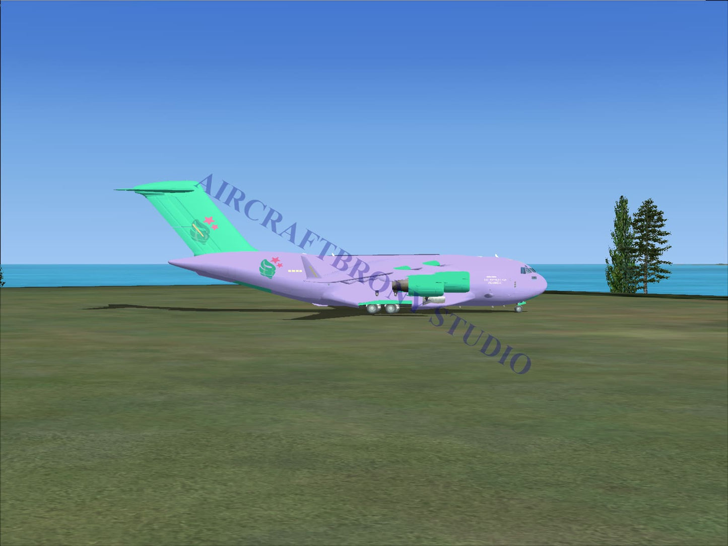 Pippsqueaks (Seashell) Boeing C-17 (Digital Image) Digital Image