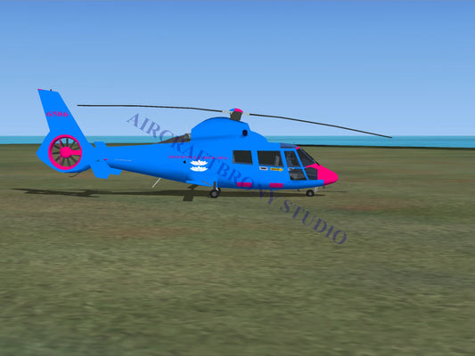 Ponyville Day Spa Aerospatiale HH65 Dolphin (Digital Image) Digital Image