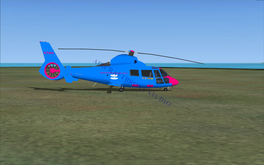 Ponyville Day Spa Aerospatiale HH65 Dolphin (Digital Image) Digital Image