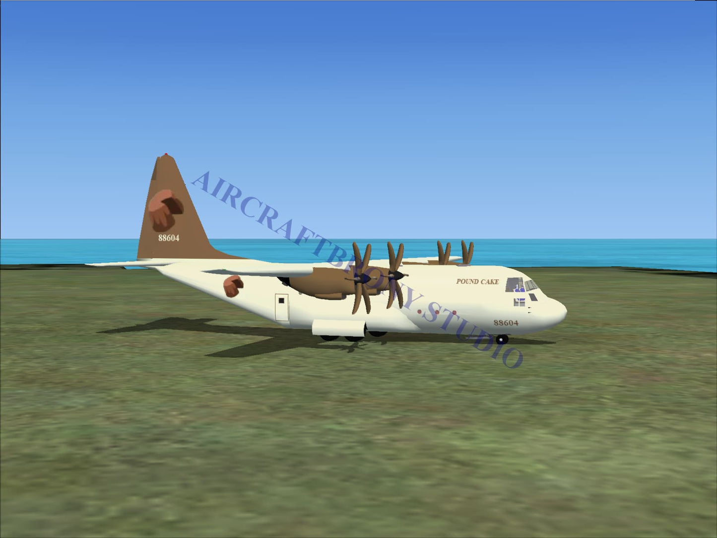 Pound Cake Lockheed C-130 (Digital Image) Digital Image