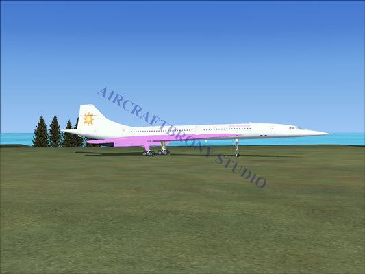 Princess Celestia Aerospatiale Concorde (Digital Image) Digital Image