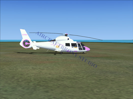 Princess Celestia Aerospatiale HH65 Dolphin (Digital Image) Digital Image