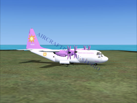 Princess Celestia Lockheed C-130 (Digital Image) Digital Image