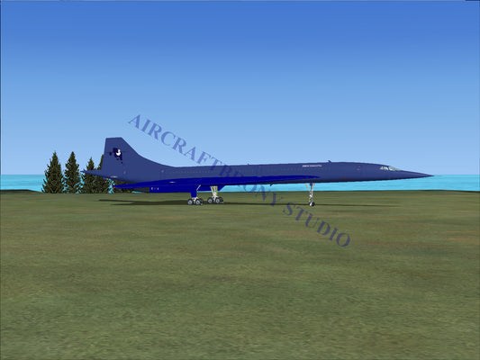 Princess Luna Aerospatiale Concorde (Digital Image) Digital Image