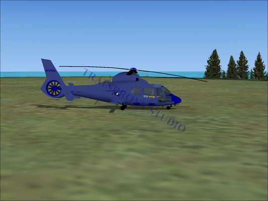 Princess Luna Aerospatiale HH65 Dolphin (Digital Image) Digital Image