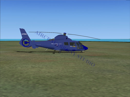 Princess Luna Aerospatiale HH65 Dolphin (Digital Image) Digital Image