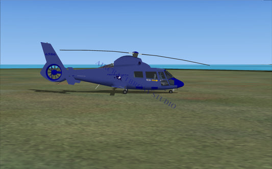 Princess Luna Aerospatiale HH65 Dolphin (Digital Image) Digital Image