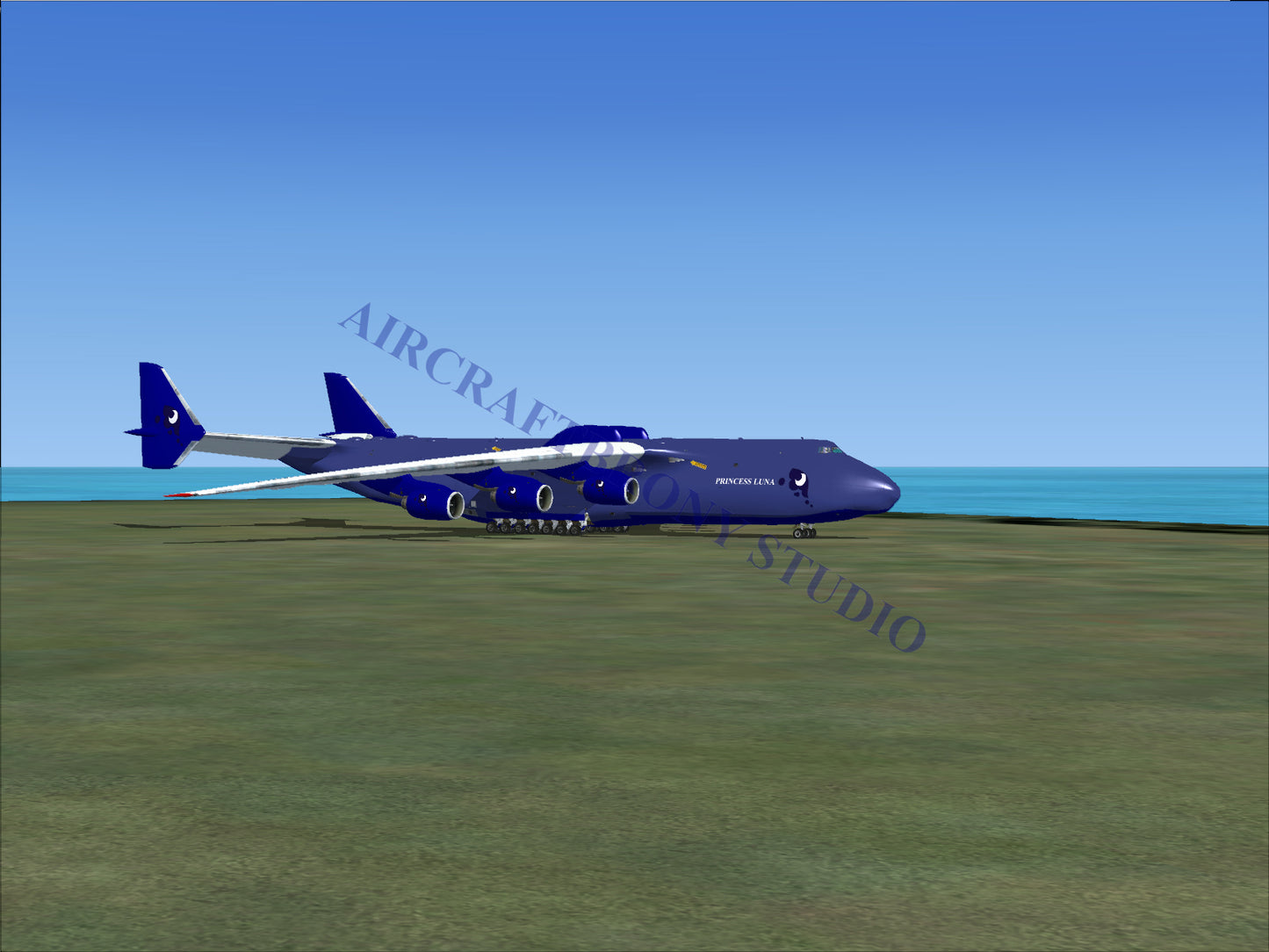 Princess Luna Antonov 225 (Digital Image) Digital Image