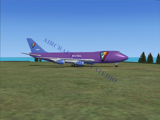 Prismia Boeing 747-200 (Digital Image) Digital Image