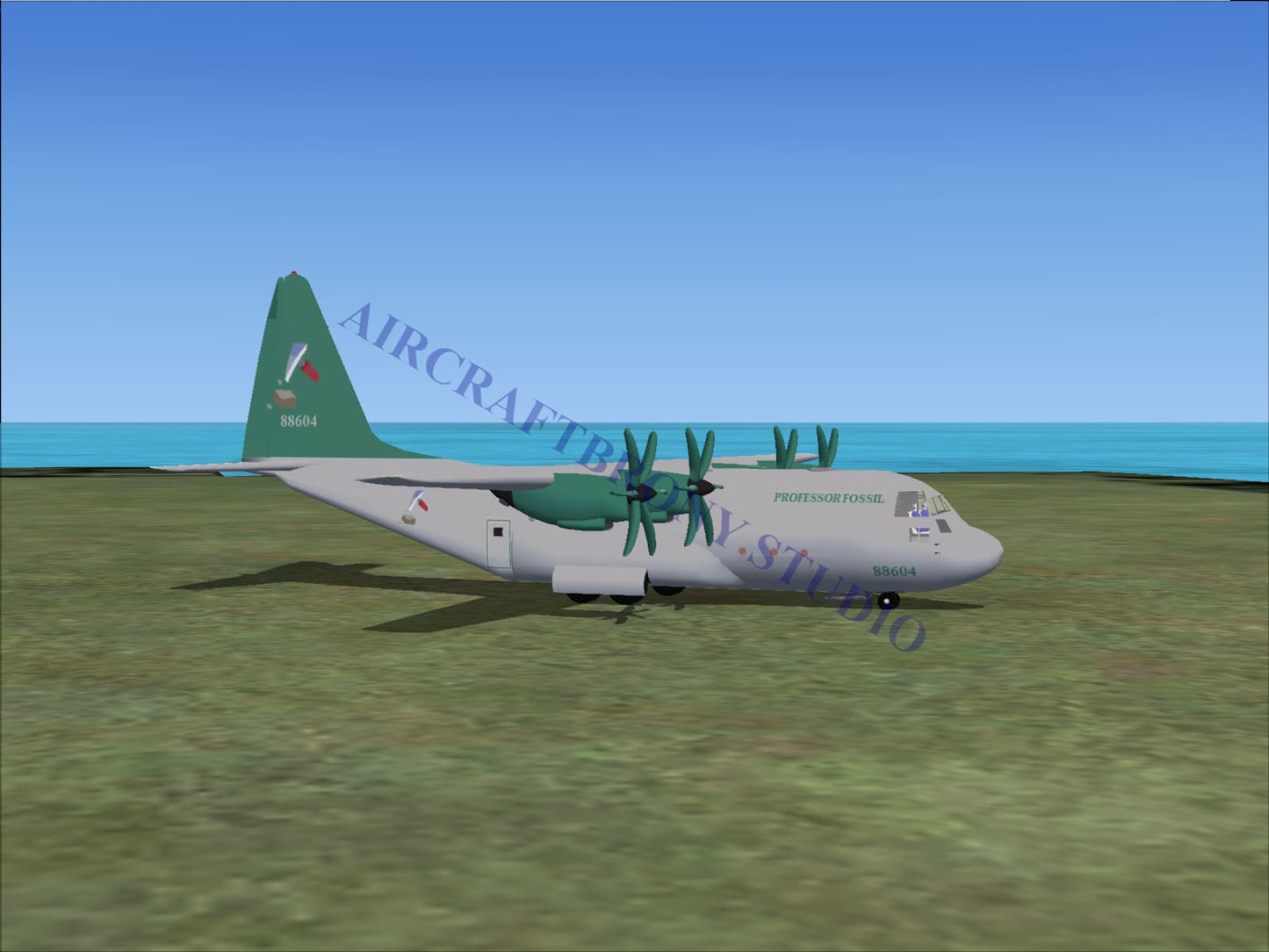 Professor Fossil Lockheed C-130 (Digital Image) Digital Image