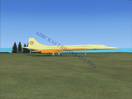 Pumpkin Cake Aerospatiale Concorde (Digital Image) Digital Image