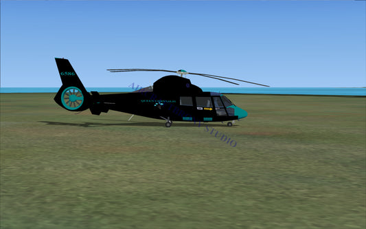 Queen Chrysalis Aerospatiale HH65 Dolphin (Digital Image) Digital Image