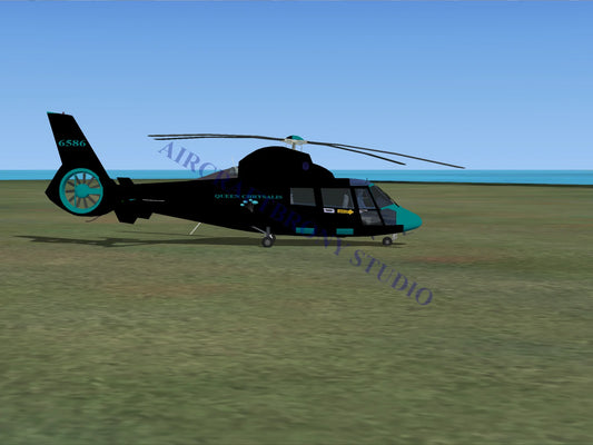 Queen Chrysalis Aerospatiale HH65 Dolphin (Digital Image) Digital Image