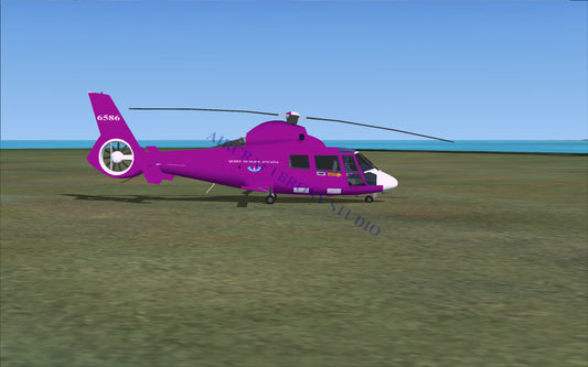 Queen Opaline Arcana Aerospatiale HH65 Dolphin (Digital Image) Digital Image