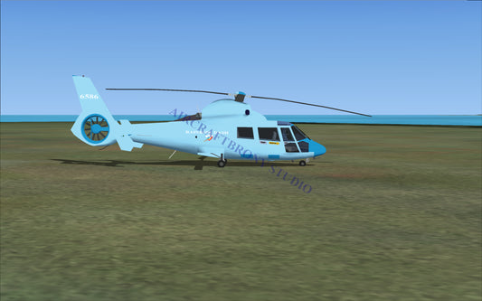 Rainbow Dash Aerospatiale HH65 Dolphin (Digital Image) Digital Image