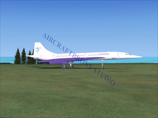 Rarity’s Fashion Boutiques Aerospatiale Concorde (Digital Image) Digital Image