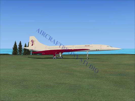 Rocky Riff Aerospatiale Concorde (Digital Image) Digital Image