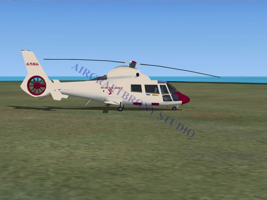 Rocky Riff Aerospatiale HH65 Dolphin (Digital Image) Digital Image