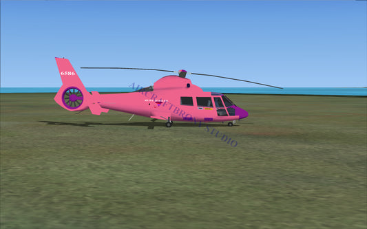 Ruby Jubilee Aerospatiale HH65 Dolphin (Digital Image) Digital Image