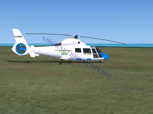 Sapphire Shores Aerospatiale HH65 Dolphin (Digital Image) Digital Image